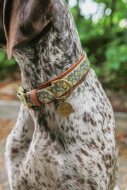 Collier ajustable doublé